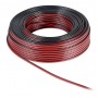 POWERTECH καλώδιο ήχου 2x 2.50mm² CAB-SP006, CCA, 10m, μαύρο & κόκκινο