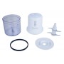 BRUNO πολυκόπτης BRN-0066, 500ml, 400W, 4 λεπίδες, λευκό