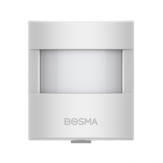 BOSMA ασύρματος ανιχνευτής κίνησης BSM-S-PIR, έως 12m, 915/868/433MHz
