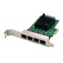 POWERTECH κάρτα επέκτασης PCIe σε 4x RJ45 GbE ST708, RTL8111F & ASM1184