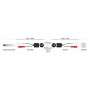 DELOCK audio extender 87857 RCA σε RCA, μέσω καλωδίου RJ45, έως 50m