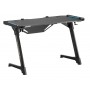 BRATECK gaming γραφείο Glory GMD04-1S, 1200x600mm, RGB, μαύρο