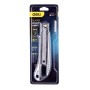 DELI μεταλλικό κοπίδι με ασφάλεια DL4255, 18mm, ασημί