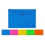 MP πλαστικός φάκελος Α4 με κούμπωμα PC005, 33x23cm, διάφορα χρώματα