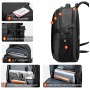 ARCTIC HUNTER τσάντα πλάτης B00388 με θήκη laptop 15.6", USB, 27L, μπλε