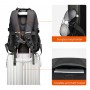 ARCTIC HUNTER τσάντα πλάτης B00388 με θήκη laptop 15.6", USB, 27L, μπλε