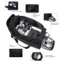 ARCTIC HUNTER τσάντα ταξιδίου LX00021, πτυσσόμενη, 30L, μαύρη