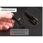 Μίνι σουγιάς KNF-0008 με πτυσσόμενη λεπίδα, 5.7cm, μαύρος