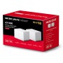 MERCUSYS Mesh Wi-Fi 6 System Halo H70X, 1.8Gbps Dual Band, 2τμχ, Ver 1.0