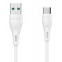 CELEBRAT καλώδιο USB-C σε USB CB-18T, 3A, 480Mbps, 1m, λευκό