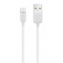 USAMS καλώδιο Micro USB σε USB US-SJ098, 10.5W, 1m, λευκό
