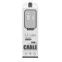USAMS καλώδιο Micro USB σε USB US-SJ098, 10.5W, 1m, λευκό