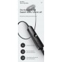 USAMS earphones με μικρόφωνο EP-42, 3.5mm σύνδεση, Φ10mm, 1.2m, μαύρα