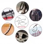 POWERTECH δεματικά καλωδίων TIES-051, 300x3.6mm, λευκά, 100τμχ