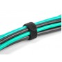 DELOCK δεματικά καλωδίων 19010, τύπου velcro, 12x150mm, μαύρα, 10τμχ