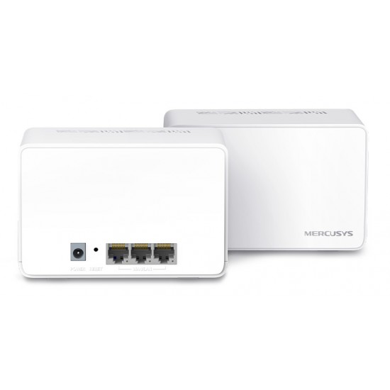 MERCUSYS Mesh Wi-Fi 6 System Halo H80X, 3Gbps Dual Band, 2τμχ, Ver. 1.0