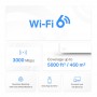 MERCUSYS Mesh Wi-Fi 6 System Halo H80X, 3Gbps Dual Band, 2τμχ, Ver. 1.0