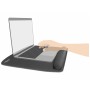 DELOCK mousepad για laptop με στήριγμα καρπού 12601, 320x420mm, μαύρο