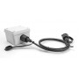 DELOCK καλώδιο δικτύου 80166, CAT 6 STP, με καπάκι, IP68, 1m, μαύρο
