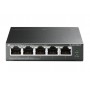 TP-LINK desktop switch TL-SG1005LP, 5-Port Gigabit, 4x PoE+, V4.0