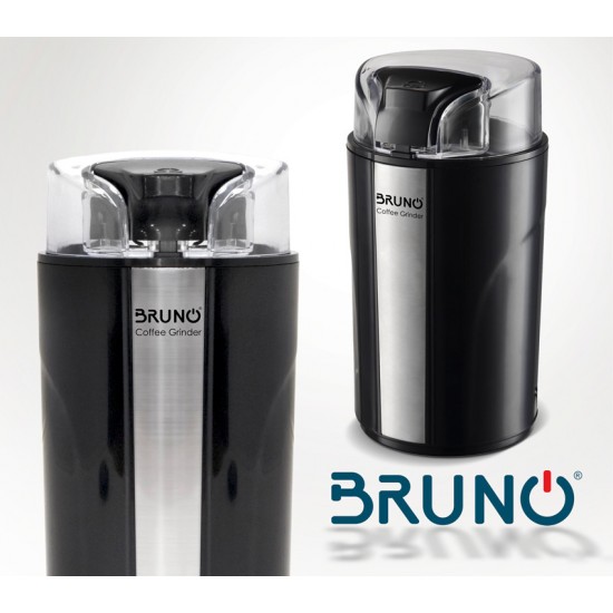 BRUNO αλεστής καφέ & μπαχαρικών BRN-0094, 200W, inox-μαύρο
