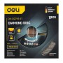 DELI δίσκος κοπής διαμαντέ DH-CQP115-E1, δομικών υλικών, 115mm, 13200rpm