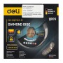 DELI δίσκος κοπής διαμαντέ DH-SQP125-E1, δομικών υλικών, 125mm, 12250rpm