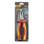 DELI πένσα ίσια ηλεκτρολόγου DL512007, μόνωση VDE 1000V, 18cm