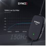 SYNCO μικρόφωνο Lav-S6M2, clip-on, omnidirectional, 3.5mm, 400mAh, μαύρο