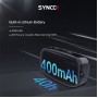 SYNCO μικρόφωνο Lav-S6M2, clip-on, omnidirectional, 3.5mm, 400mAh, μαύρο