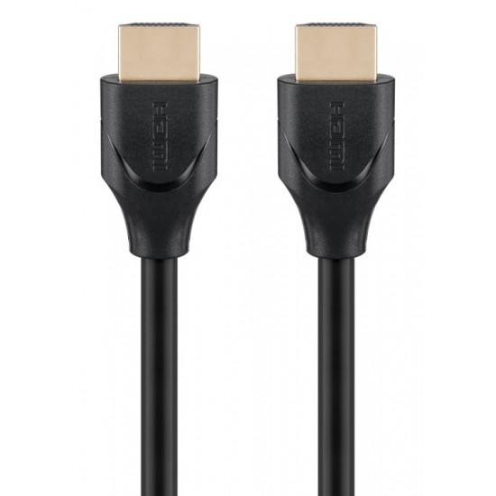 GOOBAY καλώδιο HDMI 2.1 61641, Ethernet, ARC, 8K/60Hz 48 Gbps, 3m, μαύρο