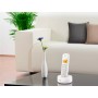 PHILIPS ασύρματο τηλέφωνο D1601W-34, με ελληνικό μενού, λευκό