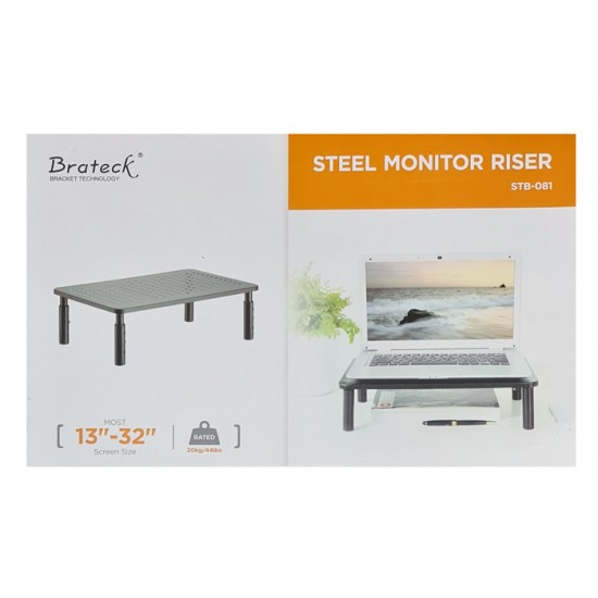 BRATECK επιτραπέζια βάση οθόνης/laptop STB-081, 13-32", έως 20kg