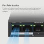 MERCUSYS Desktop Switch MS105GP, 5x 10/100/1000 Mbps, PoE+, V.3.0