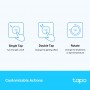 TP-LINK smart διακόπτης Tapo S200D, με μπαταρία, 868MHz, Ver 1.0