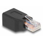 POWERTECH αντάπτορας RJ45/RJ48/RJ50 CAB-N325, 10P/10C pin out 1:1, μαύρο
