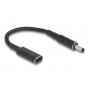 POWERTECH αντάπτορας τροφοδοσίας laptop CAB-UC072, USB-C σε Dell 4.5x3.0mm, μαύρος