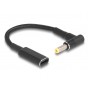 POWERTECH αντάπτορας τροφοδοσίας laptop CAB-UC073, USB-C σε HP 4.8x1.7mm, μαύρος