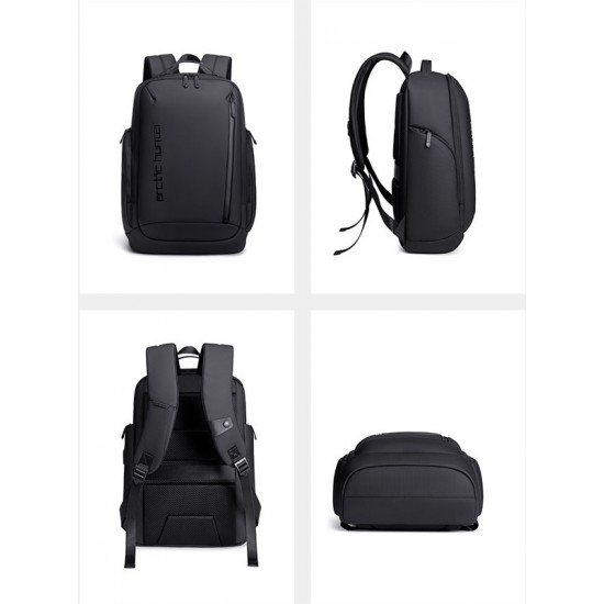 ARCTIC HUNTER τσάντα πλάτης B00554 με θήκη laptop 15.6", 20L, USB, μαύρη