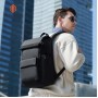 ARCTIC HUNTER τσάντα πλάτης B00562 με θήκη laptop 15.6", 20L, USB, μαύρη