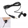 POWERTECH μικρόφωνο CAB-J034 με ενσωματωμένο clip-on, 3.5mm, 1.5m, μαύρο