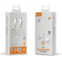 LDNIO καλώδιο Lightning σε USB-C LC121I, 30W PD, 1m, λευκό