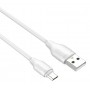 LDNIO καλώδιο Micro USB σε USB LS371, 2.1A, 1m, λευκό