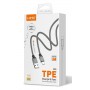 LDNIO καλώδιο Lightning σε USB LS442, 2.4A, 2m, γκρι