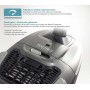 BRUNO ηλεκτρική σκούπα BRN-0136, 800W, 3.5lt, γκρι