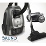 BRUNO ηλεκτρική σκούπα BRN-0136, 800W, 3.5lt, γκρι