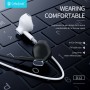 CELEBRAT earphones με μικρόφωνο D12, USB-C σύνδεση, Φ14.2mm, 1.2m, λευκά