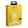 POWERTECH καλώδιο USB σε Lightning PTR-0126, 12W, copper, 1m, λευκό