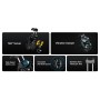 ULEFONE βάση ποδηλάτου για smartphone Armor Mount Pro AM01, μαύρη