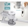 BRUNO ηλεκτρική σκούπα 2 σε 1 BRN-0133, 600W, λευκή-ασημί
